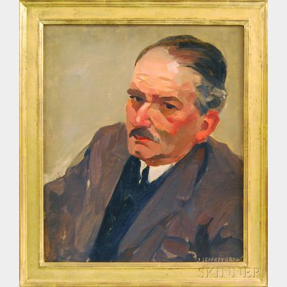 James Jeffrey Grant (American, 1883-1960) Portrait of a Man.