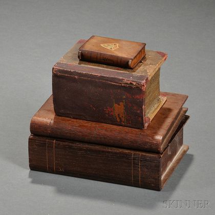 Four Book-form Boxes