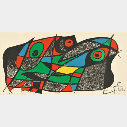 Joan Miró (Spanish, 1893-1983) Joan Miró. Fotoscop
