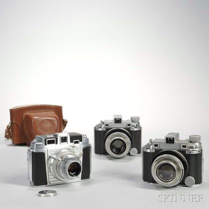 Kodak Chevron and Two Medalist I Cameras