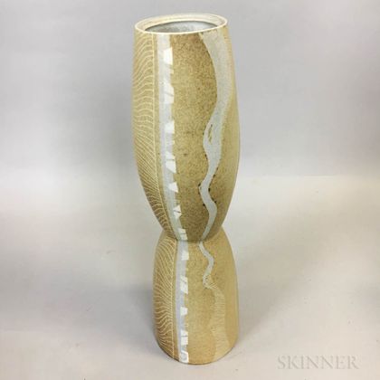 Sheila Casson (British, 20th Century) Porcelain Vase