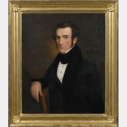 American School, 19th Century Portrait of Samuel Reeves of Philadelphia.