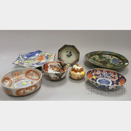 Seven Pieces of Assorted Asian Ceramics