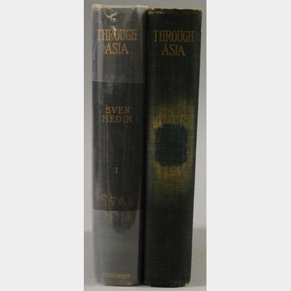 Hedin, Sven (1865-1952) Through Asia: with nearly three hundred illustrations from sketches and photographs by the author