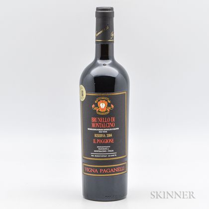Il Poggione Brunello di Montalcino Riserva (Vigna Paganelli) 2004, 1 bottle 
