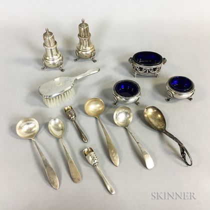 Group of Assorted Sterling Silver Flatware and Tableware