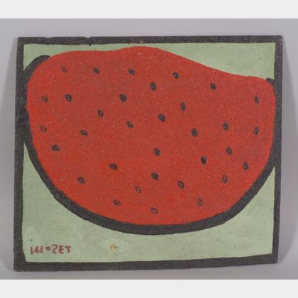 Mose Tolliver (American, b. 1919) Watermelon