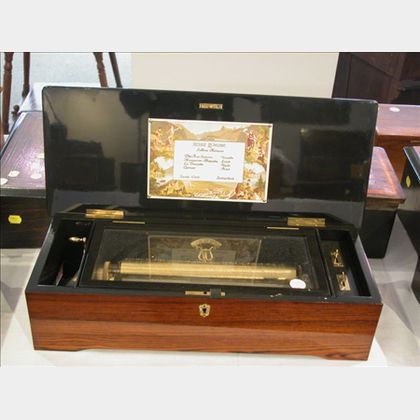 Sublime Harmonie Cartel Musical Box by Reuge