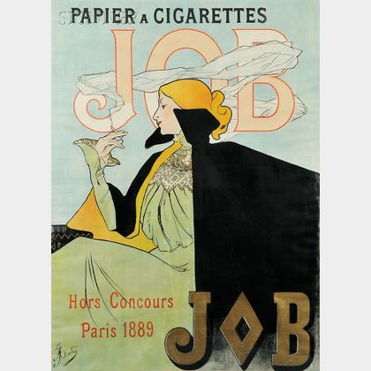 Jane Atché (French, 1872-1937) Papier à Cigarettes Job