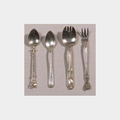 Thirty-eight Sterling Silver Flatware Items
