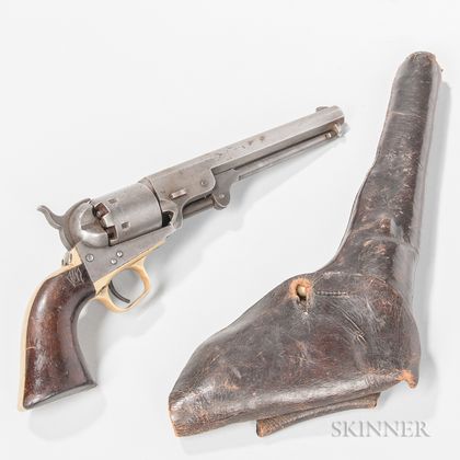 Model 1851 Colt Navy Revolver and Holster