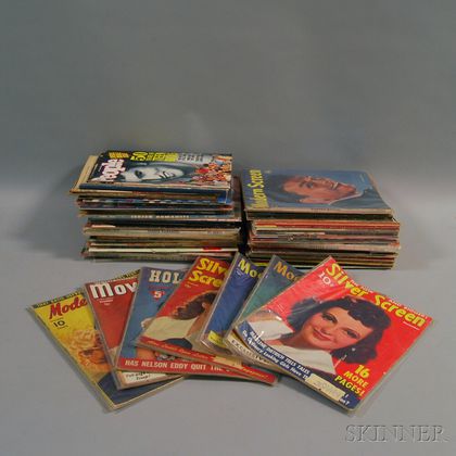 Collection of Vintage Movie Magazines