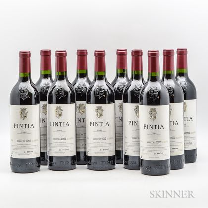 Bodegas y Vinedos Pintia (Vega Sicilia) Pintia 2002, 10 bottles 