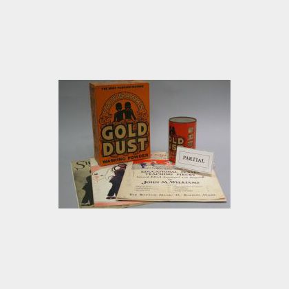 Collection of African-American Ephemera Items. 