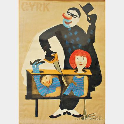 Polish Cyrk Circus Poster