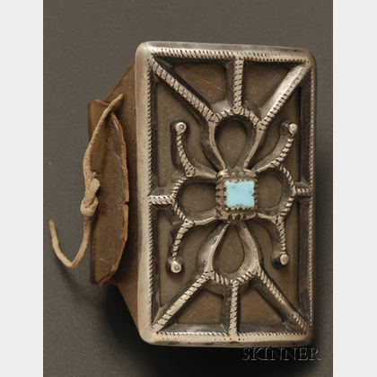 Southwest Silver and Turquoise Ketoh