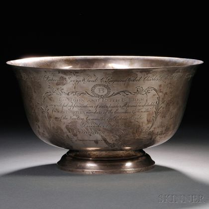 Tuttle Sterling Silver "Revere Reproduction" Bowl