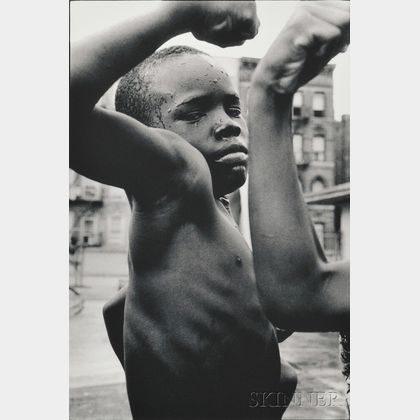 Leonard Freed (American, 1929-2006) Muscle Boy, Harlem