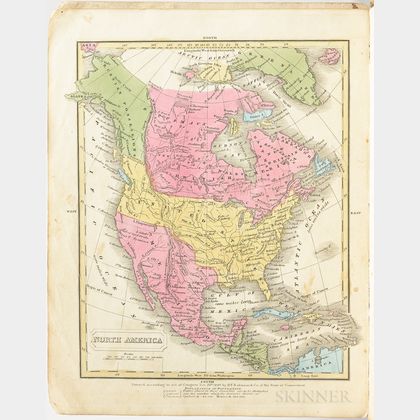Olney, Jesse (1798-1872) A New and Improved School Atlas.
