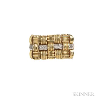 18kt Gold and Diamond "Appassionata" Ring, Roberto Coin