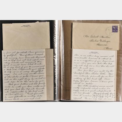 Collection of Letters from the Shakers to Erhart Muller