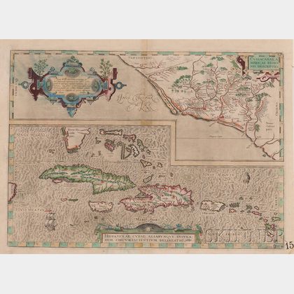 (Maps and Charts, Caribbean),Ortelius, Abraham (1527-1598)