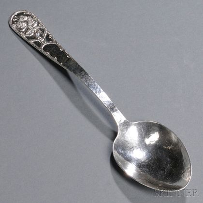 Marshall Field & Co. Sterling Silver Serving Spoon