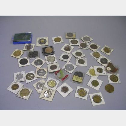 Group of Political and Organizational Commemorative Medals and Tokens