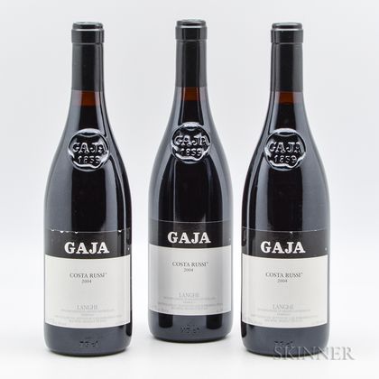 Gaja Costa Russi 2004, 3 bottles 