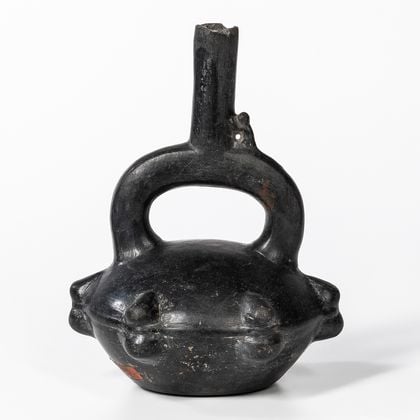 Pre-Columbian Blackware Vessel
