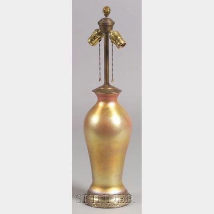 Gold Aurene Table Lamp