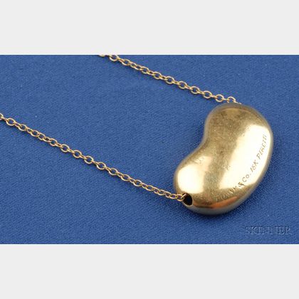 18kt Gold Pendant Necklace, Tiffany & Co., Elsa Peretti