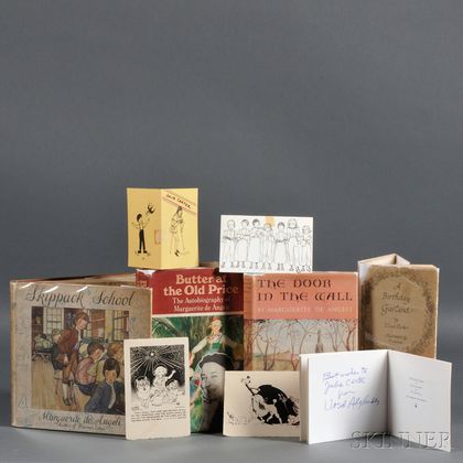 de Angeli, Marguerite (1889-1987) Four Printed Books and Correspondence.