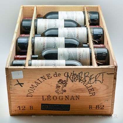 Domaine de Chevalier 1982, 12 bottles (owc) 