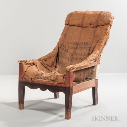 Country Sling-seat Lolling Chair