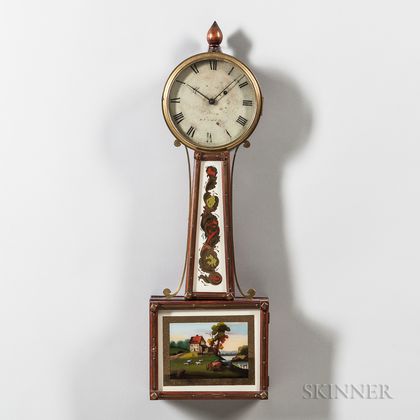 Boston Patent Timepiece or "Banjo" Clock