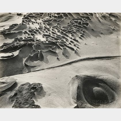 Edward Weston (American, 1886-1958) Sandstone Erosion, Point Lobos