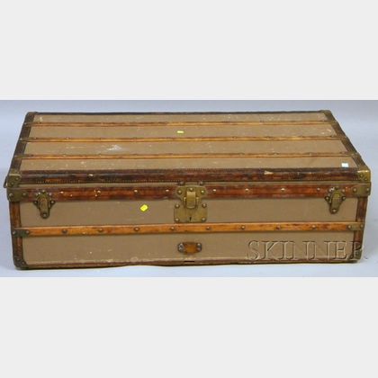 Sold at Auction: Early Louis Vuitton Steamer Trunk