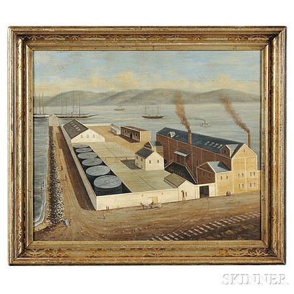American School, Late 19th Century Arctic Oil Works, San Francisco.