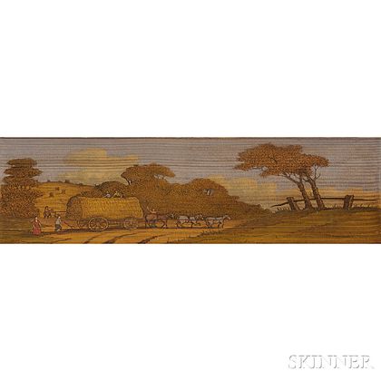 Fore-edge Paintings, Summer and Autumn, Two Volumes.
