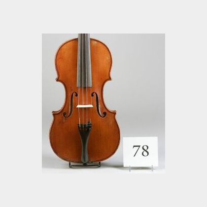 Good American Violin, George Gemunder, Astoria, c. 1880