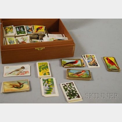 Collection of Botanical, Nature, and Animals Tobacco, Tea, and Soap Cards