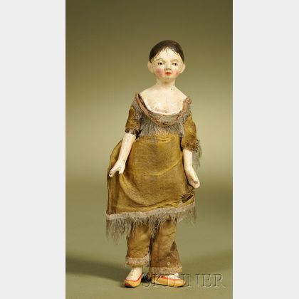 Late 18th century Wooden Lady