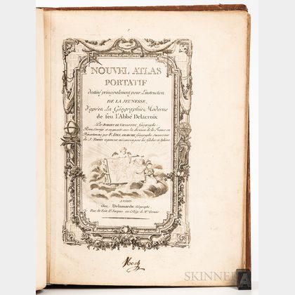 de Vaugondy, Robert (1688-1766) Nouvel Atlas Portatif destine principalement pour L'instruction de la Jeunesse.