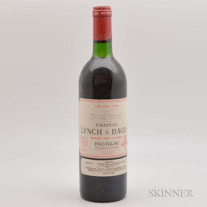 Chateau Lynch Bages 1987, 1 bottle 