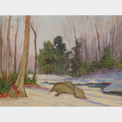 Attributed to Henry Hobart Nichols (American, 1869-1962) Winter View
