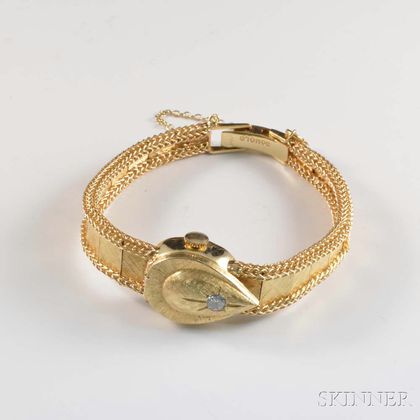 Catena 14kt Gold Lady's Wristwatch