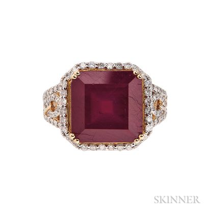 14kt Gold and Ruby Ring