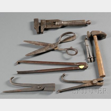 Seven Iron or Steel Tools
