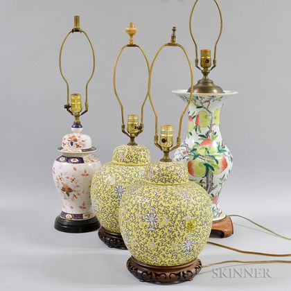 Four Asian Porcelain Vases